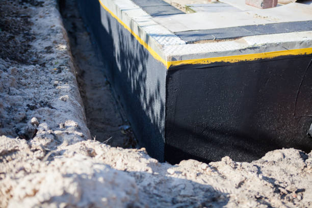 SJ Waterproofing Pros completing home waterproofing near North Liberty, IN